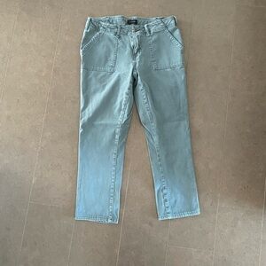 SILVER jeans utility slim crop W30 L25
